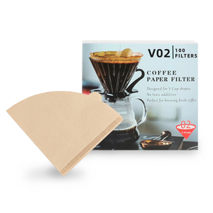 HIGHWIN - Filtros de <span class=keywords><strong>Papel</strong></span> para Café en Forma de V, Color Blanco/Marrón, Paquete de 100 Unidades - Product Image 5