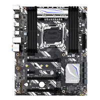 Nouvelle carte mère de bureau haut de gamme Intel Xeon ATX DDR4 256 Go 4 canaux pleine vitesse M.2 SATA avec dissipateur thermique métallique