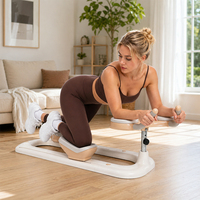 Machine d'exercice de torsion abdominale en ABS durable, prix d'usine Zhongjian - Blanc, étanche et portable, outil d'entraînement physique quotidien