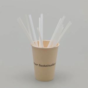 Pailles à bulles en plastique PP noires jetables de 6 mm et 12 mm pour les fêtes - Product Image 3
