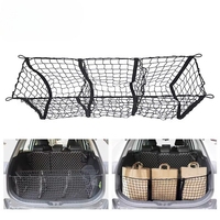 Filet de chargement universel à 3 poches pour benne de camion, filet de rangement extensible pour SUV