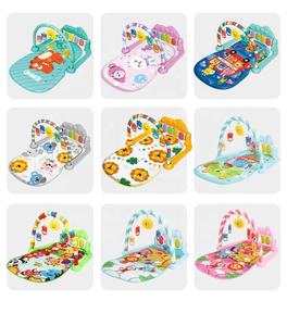 Low Moq Baby Plastic Cute Cartoon Animal Shapes Piano Gym Soft Sleeping Mat Kids Play Mat Pacify Bebés y niños pequeños - Product Image 3