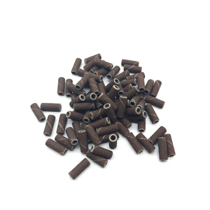Bandes de ponçage miniatures brunes de 3,0 mm, 100 pièces, logo personnalisé, outils de polissage des ongles pour perceuse électrique de manucure - Product Image 4