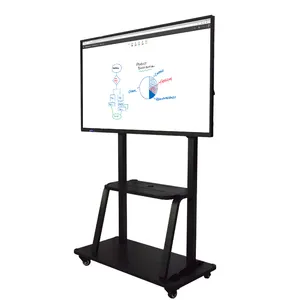 Finger Multi Touch Screen Smart Lcd Display Meeting Room Electronic Digital Interactive Smart White Board