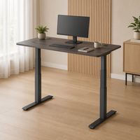 Bureau debout électrique à double moteur |   Bureau assis-debout robuste avec réglage en hauteur pour le bureau et le télétravail