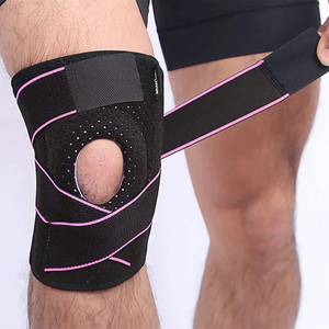 <span class=keywords><strong>Rodillera</strong></span> de rótula abierta más vendida con estabilizadores laterales Almohadillas de gel para soporte de rodilla - Product Image 4