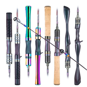 <span class=keywords><strong>Canne</strong></span> à pêche OEM 1,53 m 1,68 m 1,8 m pour la pêche au jigging, idéale pour la capture de la carpe à bec de pêcheur, du gudgeon à bec ouvert et de la perche. - Product Image 1