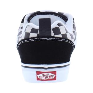 Scarpe da skate unisex Vans Knu Skool Checkerboard Nero Bianco - Product Image 3