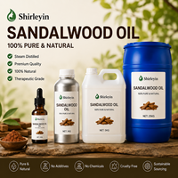 Huile essentielle de bois de santal 100% pure de qualité supérieure pour les soins de la peau, huile parfumée de bois de santal pour diffuseur d'arômes, fabrication de parfums