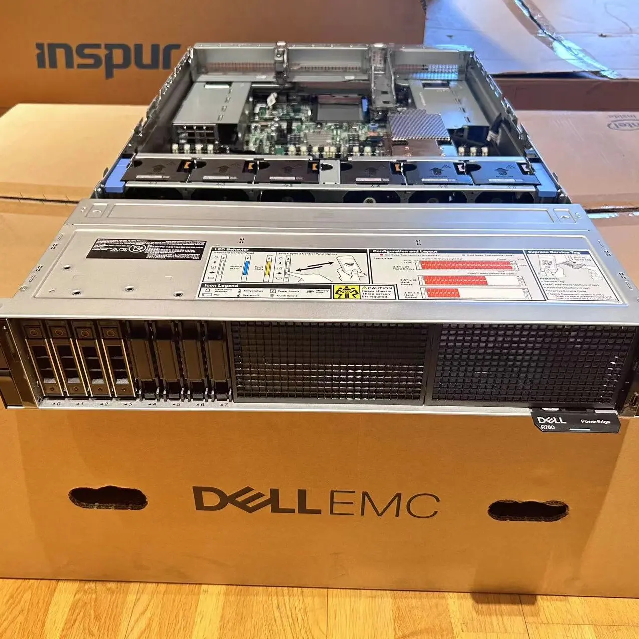 Dells R750XS 2u Rackserver Originalprodukt verkauft in ChinaComputer Server Preis