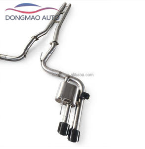 ท่อไอเสีย Catback สำหรับ <span class=keywords><strong>Ford</strong></span> <span class=keywords><strong>Mustang</strong></span> <span class=keywords><strong>GT</strong></span> <span class=keywords><strong>5.0</strong></span> <span class=keywords><strong>V8</strong></span> ปี 2014-2020  วัสดุ SS304 พร้อมวาล์วควบคุมเสียงแบบสปอร์ต  ระบบวาล์วสองตัว พร้อมรีโมท - Product Image 4