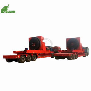 รถพ่วงพื้นเรียบสำหรับบรรทุกหนัก 3 เพลา 120 ตัน ยี่ห้อ China Hydraulic Steering พร้อมใบพัดลม  ขาย - Product Image 6