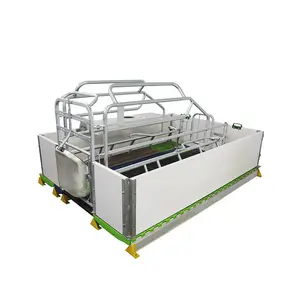 Galvanized pig farrowing cage pig breeding cage Pig Farming Equipment