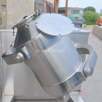 Mélangeur vibrant 2D en acier inoxydable EYH7500 avec moteur DC et pompe à engrenages, capacité 7500L pour mélange homogène d'aliments et de produits chimiques fins
