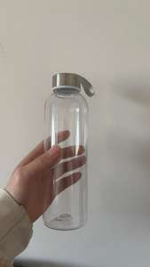 200 件定制最便宜水瓶批发定制不含 BPA 550 毫升 AS 塑料水瓶带肩带促销水瓶 - Product Image 4