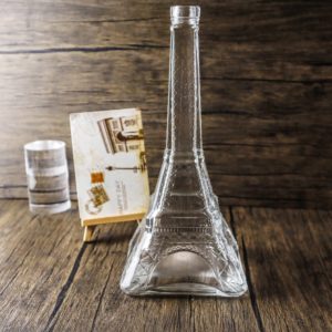 Decantador de Whisky Decorativo de Cristal con Forma de <span class=keywords><strong>Torre</strong></span> <span class=keywords><strong>Eiffel</strong></span>, Botella de Licor de Alta Calidad de 725 ml, para Bar, Hogar, Fiestas, Regalos - Product Image 2