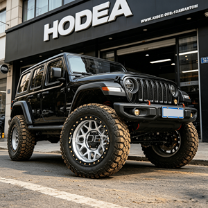 Ruedas <span class=keywords><strong>Todoterreno</strong></span> HODEA Clásicas con Beadlock Mecánico Forjado para Camionetas de Tamaño Completo y Vehículos <span class=keywords><strong>Todoterreno</strong></span>, Listas para Terreno Desértico/Roquero - Product Image 4