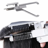 Kit de pose d'extensions de cheveux Vividion 6D en plumes avec extensions de cheveux humains bruts de 12 à 30 pouces, installation rapide, outils de salon, vente en gros