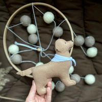 Chien pépinière mobile golden retriever chien bébé mobile Labrador sexe neutre mobile Puppy lit mobile