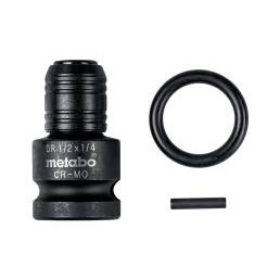 Metabo <b>Adapter</b> 1/2 To 1/4 E6.3 Impact Resistant For Power Tools - Product Image 3