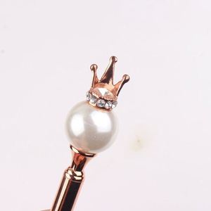 Good <b>Customised</b> Favor Souvenir Twist Wedding <b>Pens</b> With Metal White Custom Crystal Jewel Logo Gift Hotel Ball Point Ballpoint - Product Image 3
