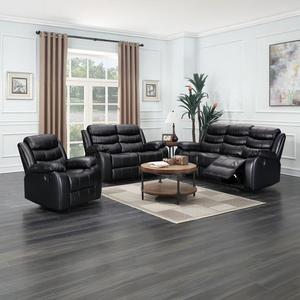 Factory Direct Custom ized Living Sofa Set <span class=keywords><strong>Recliner</strong></span> Verstellbarer Eck-Schnitts tuhl aus Kunstleder-Polster couch 6002