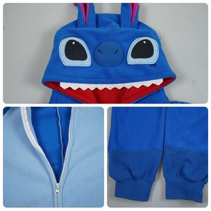 Costume de cosplay en peluche bleue pour enfants de 8 à 13 ans, Halloween, jeu de rôle, printemps 2024 - Product Image 3
