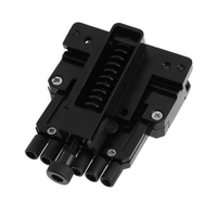 6 String Tailpiece Saddle Tremolo Set Headless Guitar Bridge with Screws Wrenches for Music Instrument Accessories