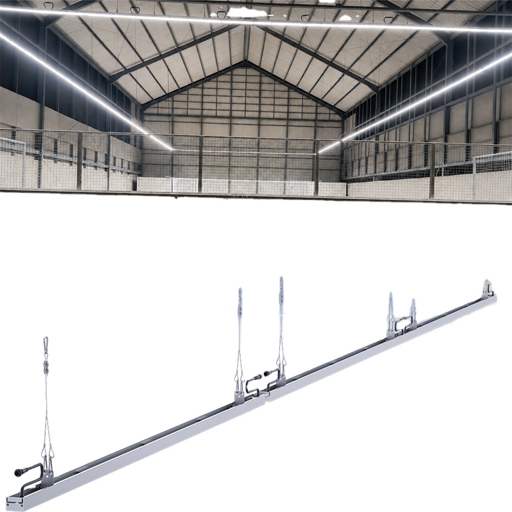 Born for Linear LED Pickleball Court Lighting 190lm/w 3000K 6500K IP65 Low Glare Sport Light IK10 Protection LED Padel Lighting