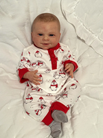 50cm nouveau-né Bebe bébé accessoires noël enfants jouet enfant en bas âge corps complet Reborn réaliste Silicone souple réaliste poupées Reborn