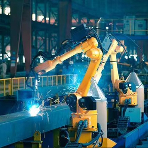 Nouvelle station de travail robotisée de soudage automatique de poutres en H, produit de fabrication, à vendre - Product Image 1