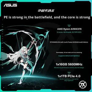 แล็ปท็อปเกมมิ่ง Tianxuan R9 AI 9 370 SSD 16GB 1T RTX5060 2.5K 11 12-Core 5.1GHz GDDR6 165Hz AMD Ryzen - Product Image 2