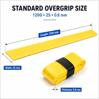 Venta al por Mayor de Overgrips Antideslizantes y Absorbentes de Sudor para Raquetas de Bádminton, Pickleball, Tenis de Playa y Pádel, Fabricados en PU