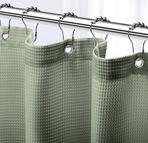 Rideaux <span class=keywords><strong>de</strong></span> <span class=keywords><strong>douche</strong></span> en polyester texturé gaufré <span class=keywords><strong>de</strong></span> 72x72 pouces, <span class=keywords><strong>vert</strong></span> <span class=keywords><strong>sauge</strong></span>, pour salle <span class=keywords><strong>de</strong></span> bain, accessoire <span class=keywords><strong>de</strong></span> salle <span class=keywords><strong>de</strong></span> bain <span class=keywords><strong>de</strong></span> qualité supérieure - Product Image 1