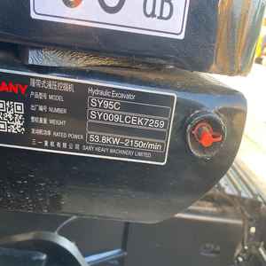 Produit 2024 : Mini-excavatrice sur chenilles SANY SY95C, SY55, SY60, SY75, SY95, SY26 – Matériel de construction d'occasion - Product Image 4