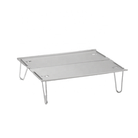 Polar Everest nouvelle Mini Table d'extérieur Portable pliante en alliage d'aluminium Camping randonnée en plein air pique-nique Table de bureau pour Barbecue