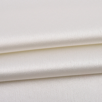 Tissu satiné 50% acétate 50% polyester, résistant à l'abrasion, doux et respirant, 148 cm, 210 g/m², pour robes, chemisiers, jupes