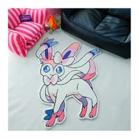 Tapis Tufté Main Anime SON GOKU Logo Personnalisable Laine Acrylique Design Sur Mesure