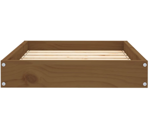 Cadre de lit pour chien en bois massif de style moderne du milieu du siècle - Product Image 4