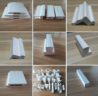 Meilleur prix haute qualité vinyle composants de volet de plantation en plastique cadre de louvre à persiennes en pvc lattes