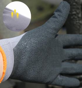 Gant <span class=keywords><strong>de</strong></span> travail <span class=keywords><strong>de</strong></span> sécurité en Nylon, doublure en Spandex, revêtement en Nitrile, Micro mousse <span class=keywords><strong>de</strong></span> sable, calibre 15 - Product Image 4