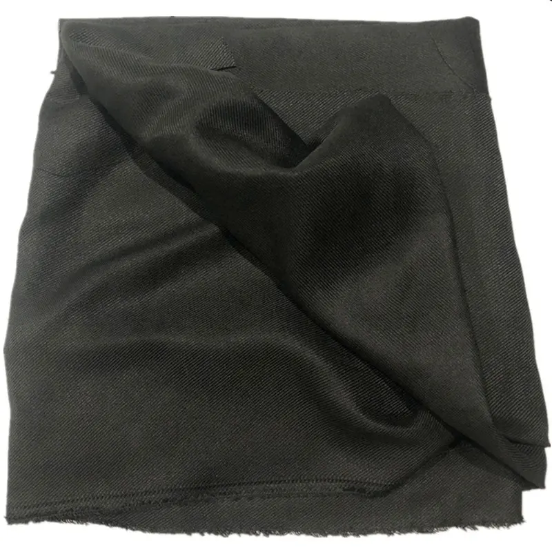 Raw Material BET800 Viscose Black Non-woven Fabric Removing Bacteria Active Carbon Fiber Cloth For Chemical Defense Suits