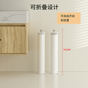 Séchoir à linge rotatif pliable peu encombrant avec pinces, échantillon de test 1 pièce, prix de gros FCL compétitif pour les importateurs mondiaux - Product Image 4