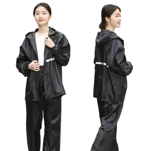Impermeable Oxford de PVC para Motocicleta, Chaqueta Impermeable para Adultos, Equipo de Lluvia - Product Image 3