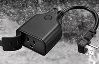 Prise Wifi intelligente extérieure IP65 Tuya télécommande enchufes inteligentes