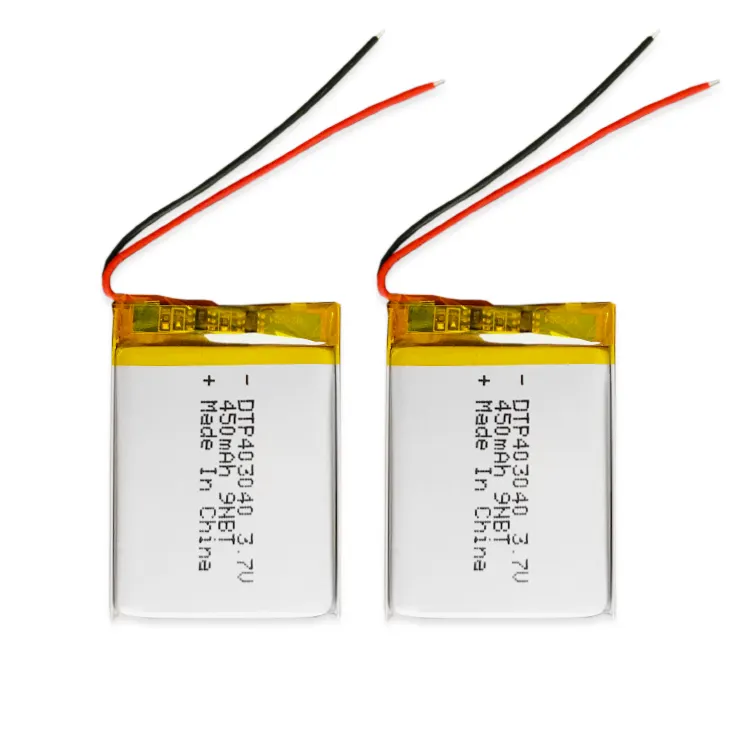 KC CE ROSH DTP 403040 lipo 배터리 3.7v 3.8 리튬 폴리머 배터리 3.7v