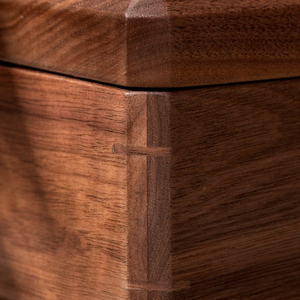 Boîte à montres en bois de noyer <span class=keywords><strong>noir</strong></span> de luxe sur mesure, boîte à montres haut de gamme avec <span class=keywords><strong>3</strong></span> emplacements, étui de présentation avec doublure en velours doux et fermoir en métal - Product Image 5