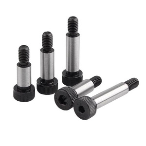 Grado de acero al carbono 10,9 12,9 ISO7379 Perno de hombro de cabeza <span class=keywords><strong>Allen</strong></span> <span class=keywords><strong>1</strong></span>/4 5/16 3/8 <span class=keywords><strong>1</strong></span>/<span class=keywords><strong>2</strong></span> <span class=keywords><strong>Tornillo</strong></span> de hombro hexagonal de perfil bajo de acero negro - Product Image 4