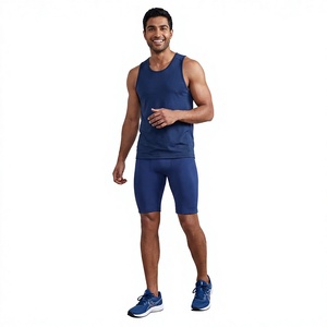 Shorts de compression athlétiques pour hommes, séchage rapide, ajustés, pour fitness, entraînement, course à pied, gym, leggings personnalisés, livraison DDP. - Product Image 1