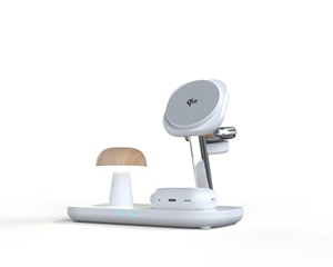 Nuevo Banco de Energía Magnético Inalámbrico 3 en 1 2026 para Teléfono Móvil, Reloj Inteligente y Auriculares con Luz Nocturna - Product Image 4